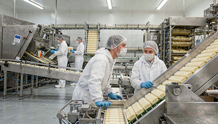 Kunststoffteile in der Lebensmittelindustrie